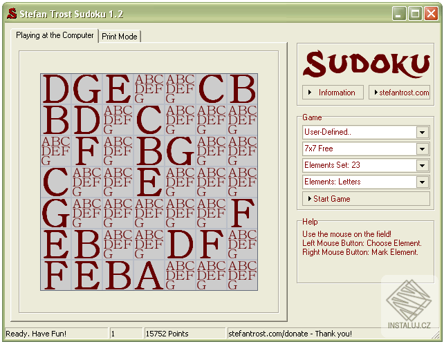Sudoku - Stefan Trost