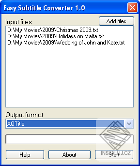 Easy Subtitle Converter