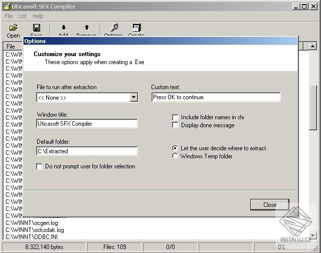 SFX Compiler