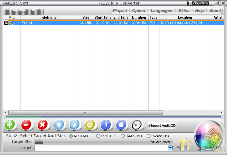 RZ Audio Converter
