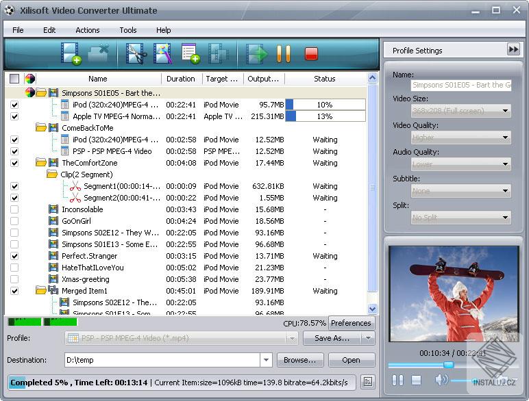 Xilisoft Video Converter Ultimate