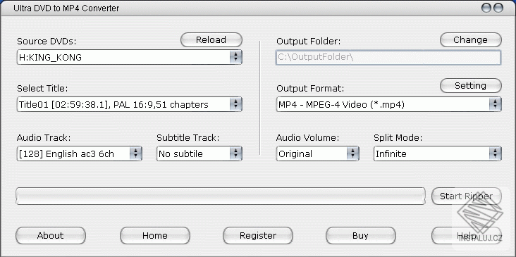 Ultra DVD to MP4 Converter