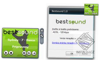Bestsound - miniaplikace