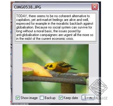 JPEG Comment Browser