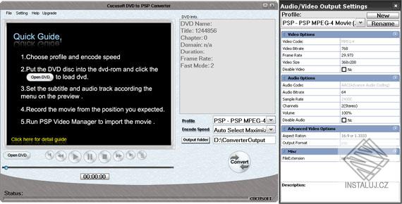 Cucusoft DVD to PSP Converter