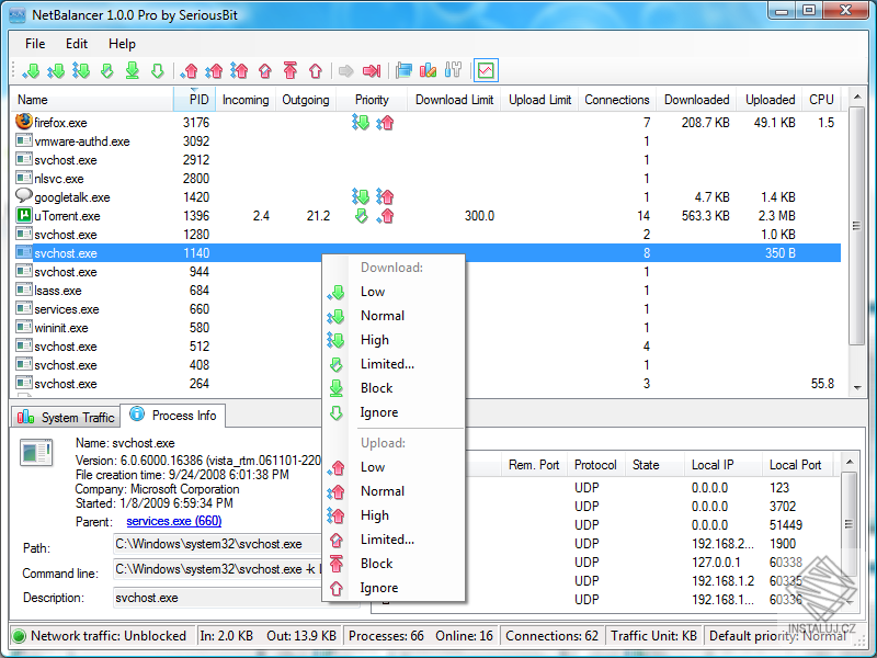 NetBalancer Pro