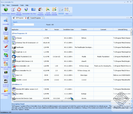 Revo Uninstaller Pro