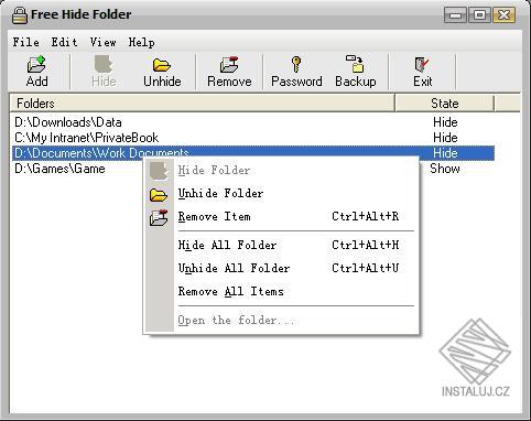 Free Hide Folder