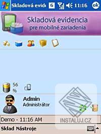 OBERON pre PDA - Skladová evidencia