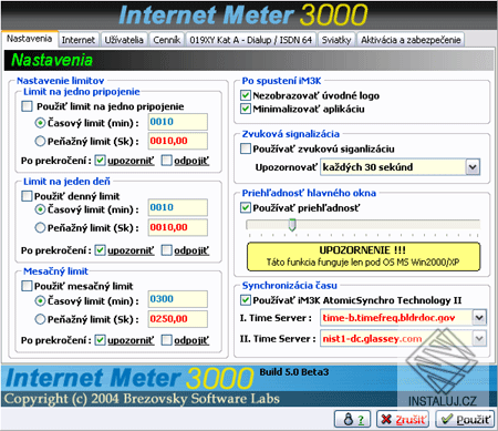 Internet Meter 3000