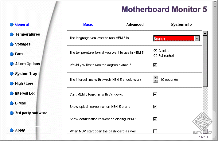 MotherBoard Monitor