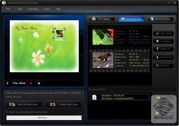 SocuSoft DV to DVD Converter