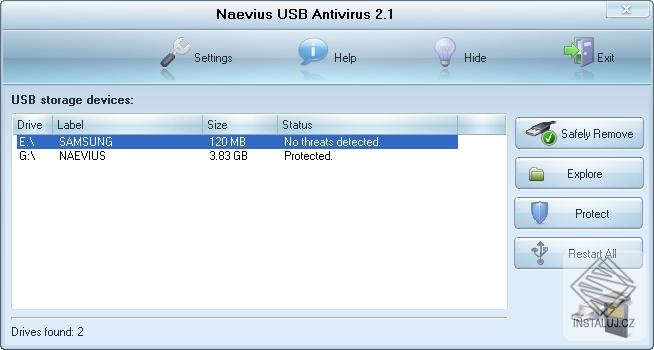 Naevius USB Antivirus