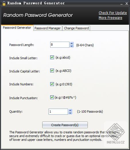 Random Password Generator