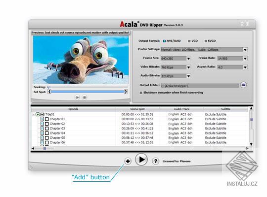 Acala DVD Ripper