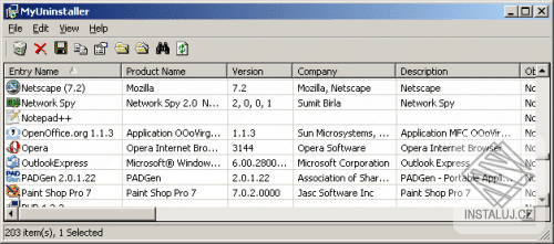 MyUninstaller
