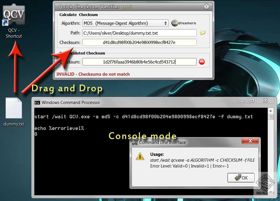 Quick Checksum Verifier
