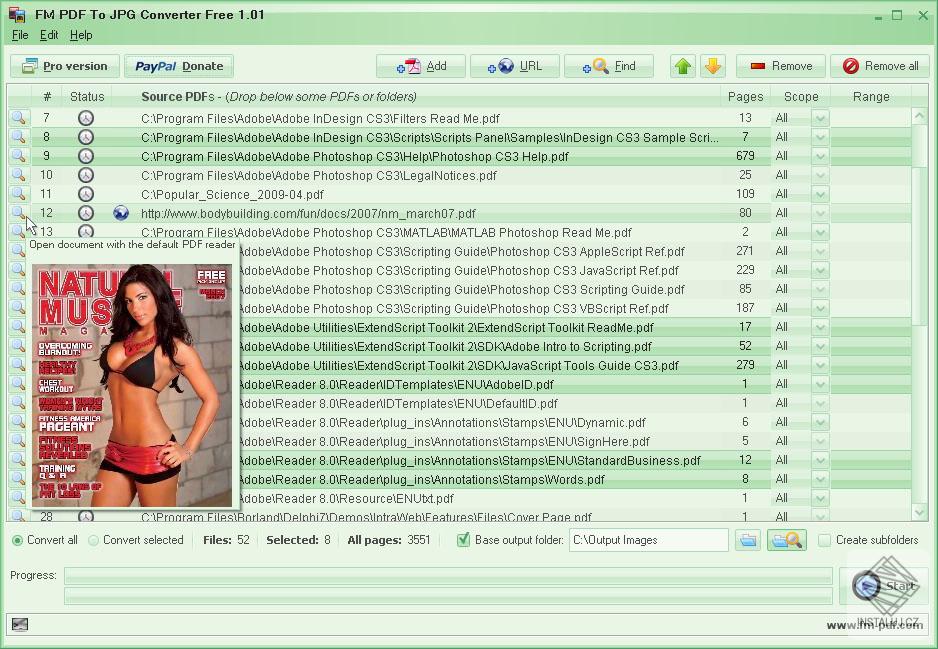 FM PDF To JPG Converter Free