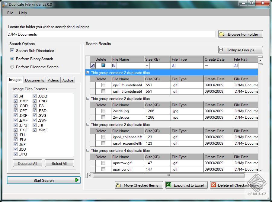 TPD Duplicate File Finder