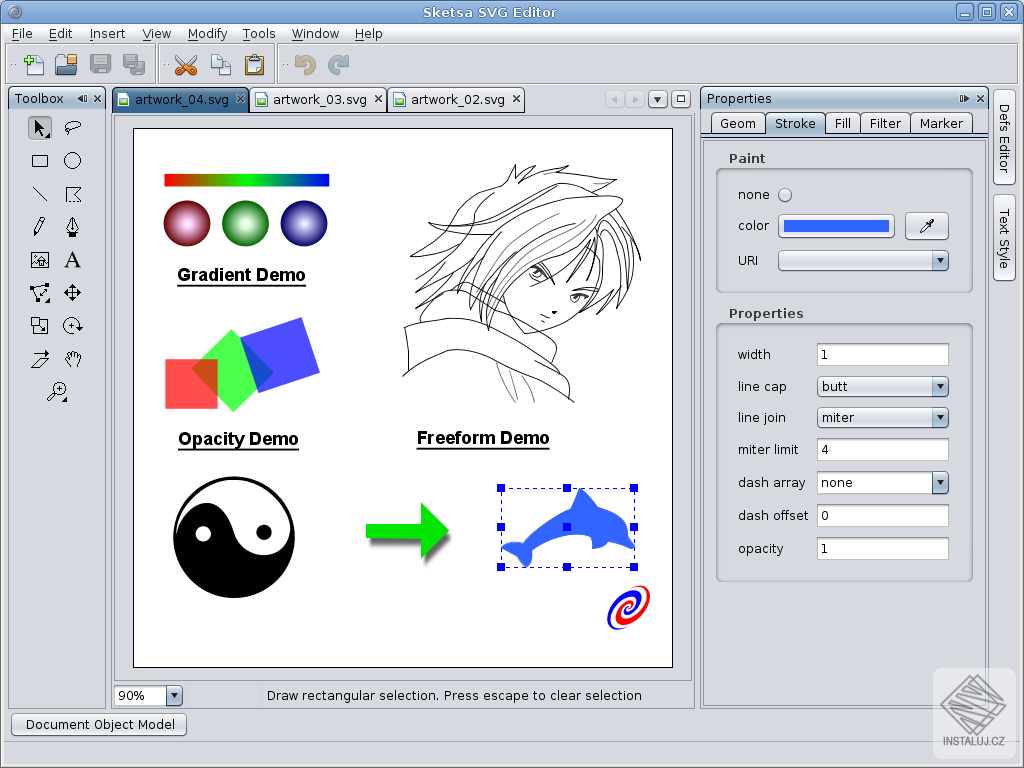 Sketsa SVG Editor