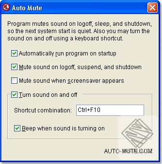 Auto Mute