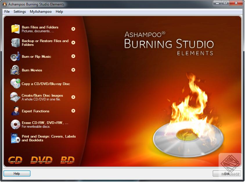 Ashampoo Burning Studio Elements