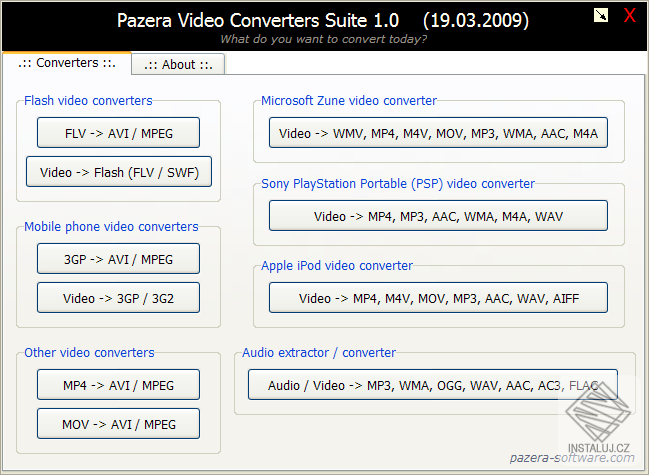 Pazera Video Converters Suite