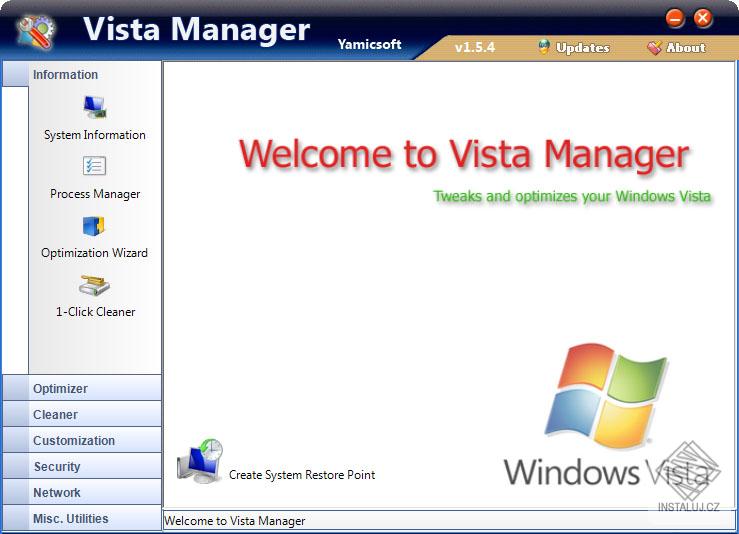 Vista Manager