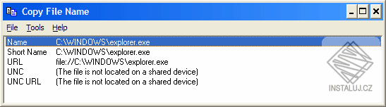 Copy File Name