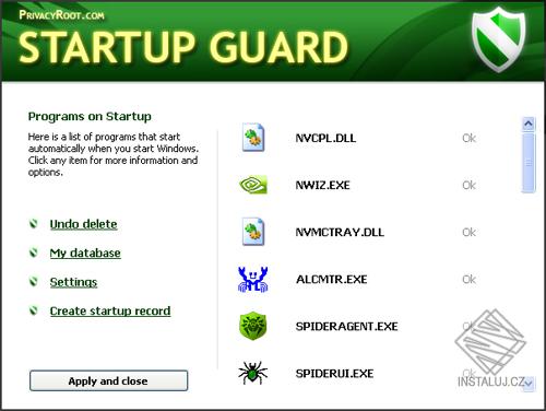 Startup Guard