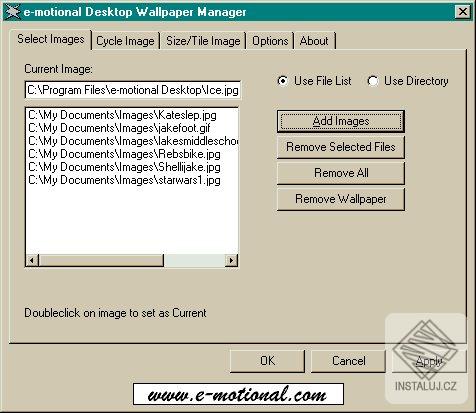 e-motional Desktop Wallpaper Manager