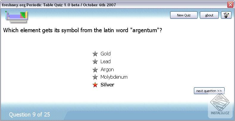 Periodic Table Quiz