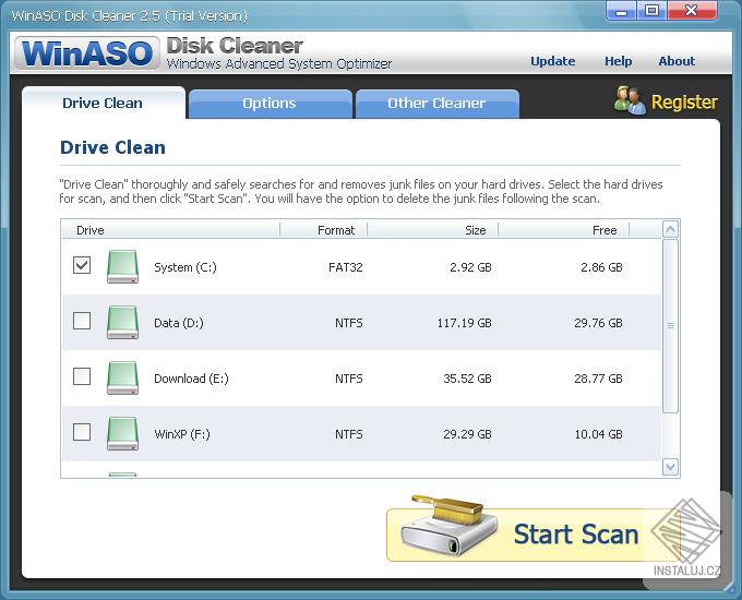 WinASO Disk Cleaner