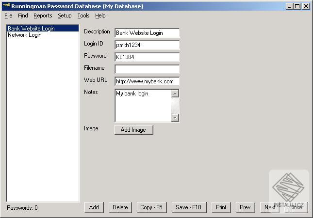 Password Database