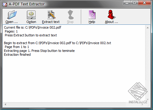 A-PDF Text Extractor