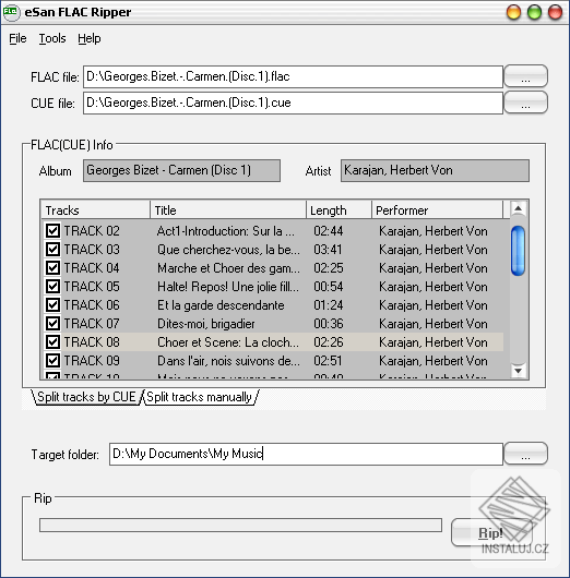 eSan FLAC Ripper
