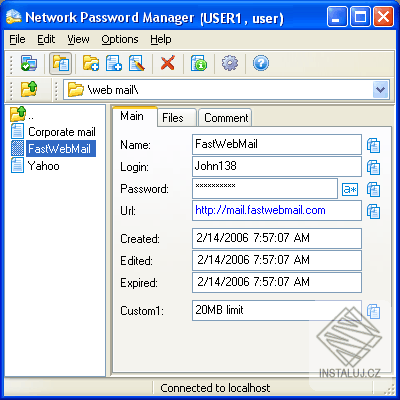 Network Password Manager