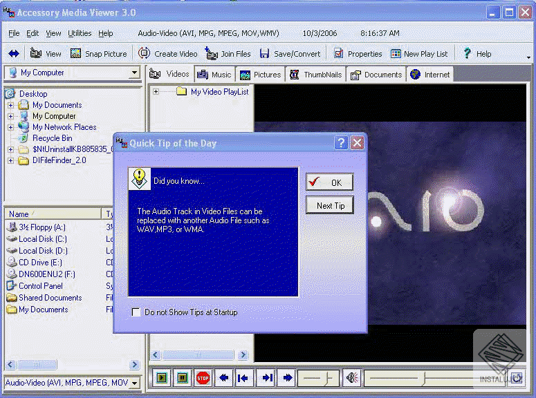 Accessory Media Viewer