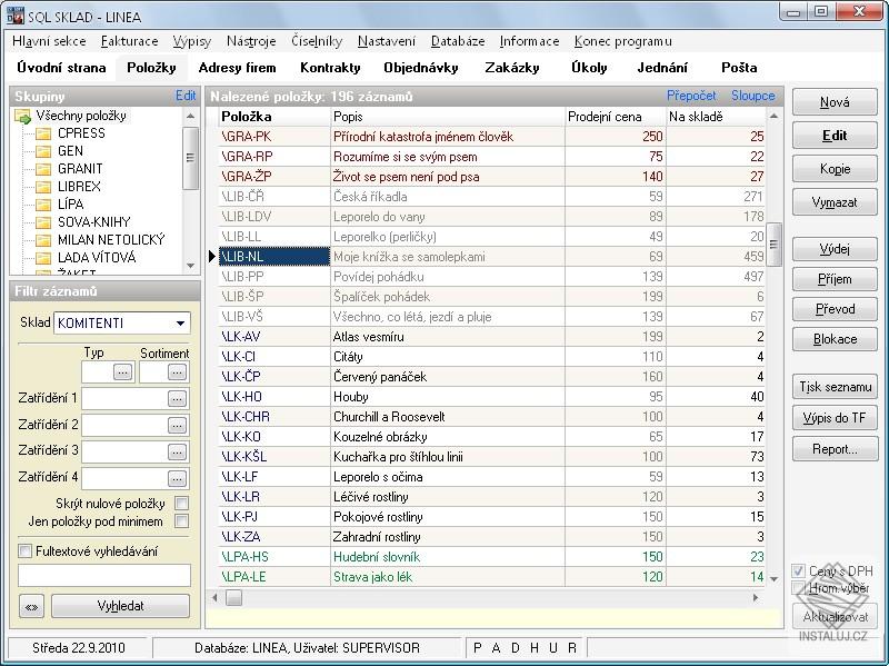 ZK Skladové hospodářství