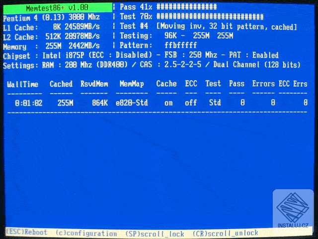 Memtest86+ DOS