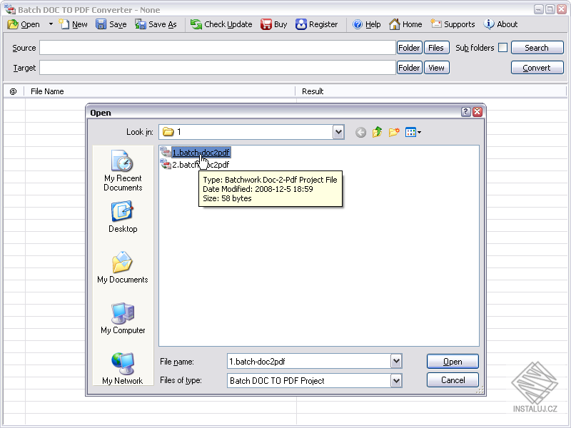 Batch Word to PDF Converter