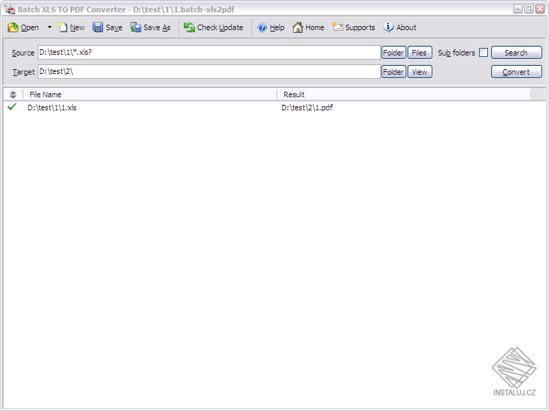 Batch Excel to PDF Converter