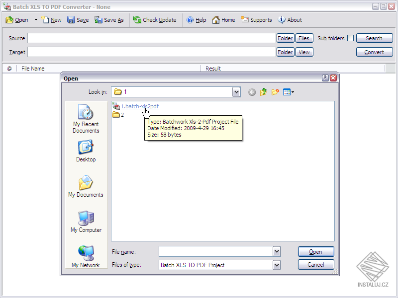 Batch Excel to PDF Converter