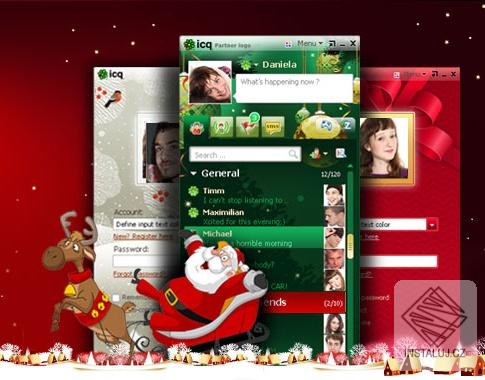 ICQ Christmas skins
