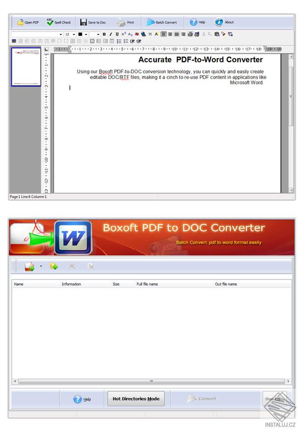 Boxoft PDF to Word