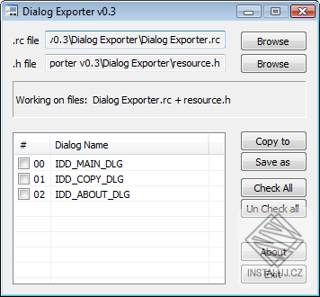 Dialog Exporter