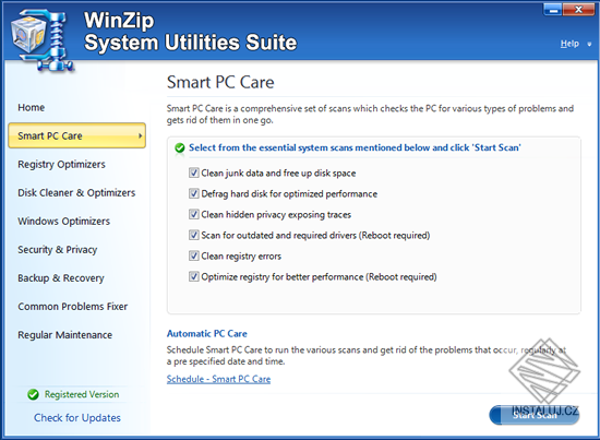 WinZip System Utilities Suite
