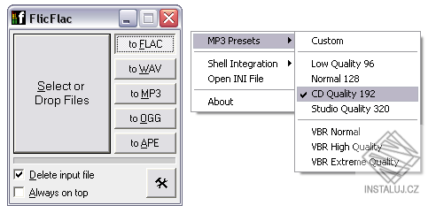 FlicFlac Audio Converter
