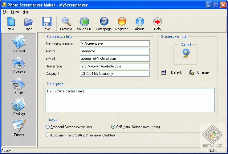 Photo Screensaver Maker