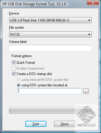 HP USB Disk Storage Format Tool